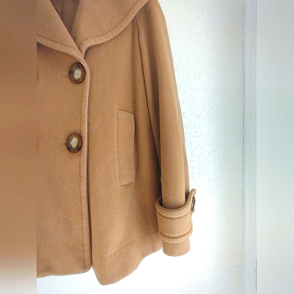 Michael Kors Camel wool peacoat Medium - Picture 2 of 8